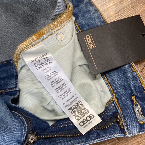 BNWT ASOS 12.5oz SKINNY HIGH RISE JEAN SZ 6/27 - Picture 13 of 14